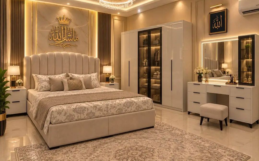Al Safa, Furniture, SAR 6,  Modern Bedroom Set For Sale