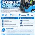 FORKLIFT OPERATORS REQUIRED