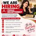 Hiring Female Receptionist