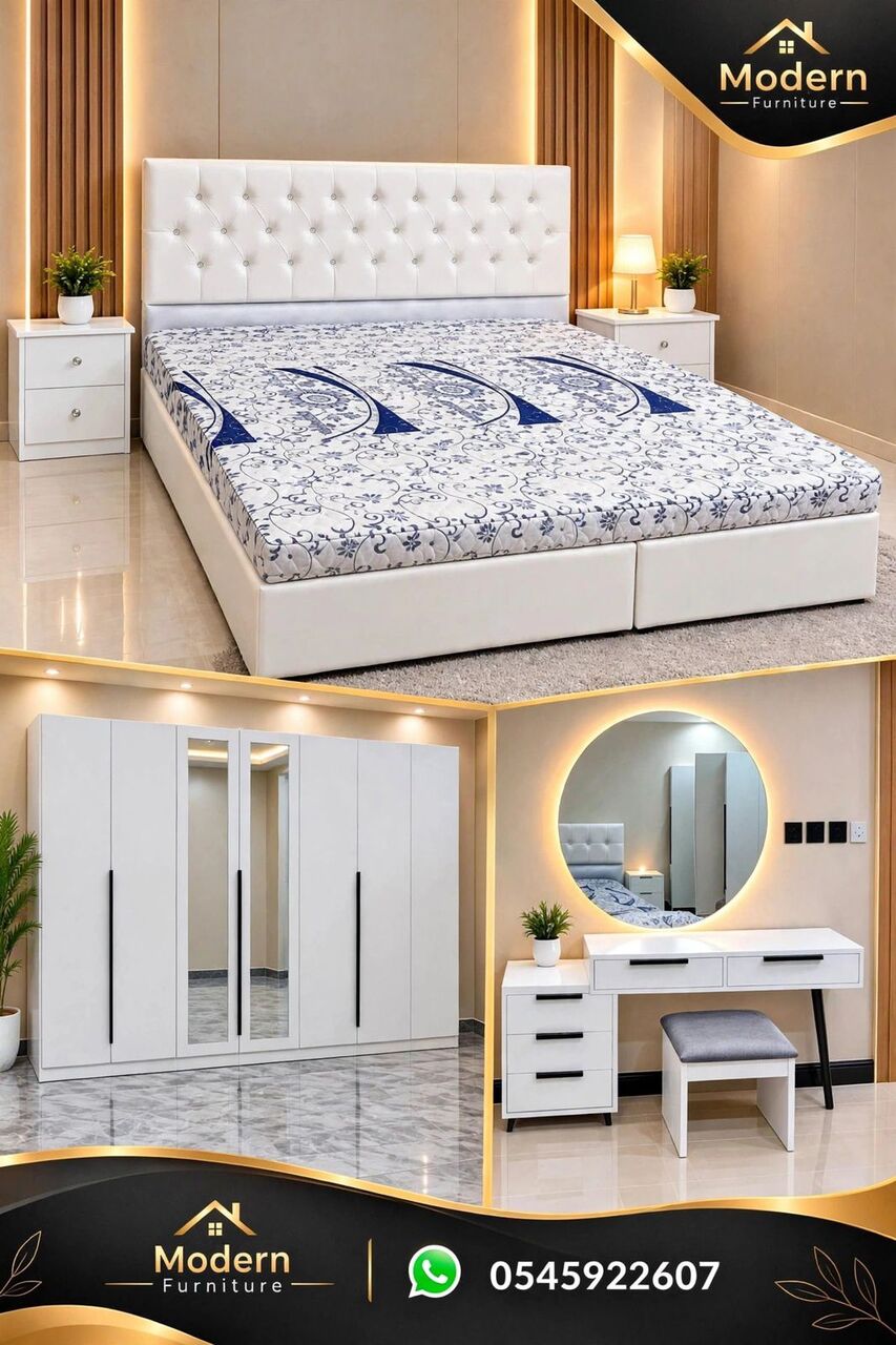 Jeddah, Furniture, SAR 5,  Modern Bedroom Set Available In Cheap Price