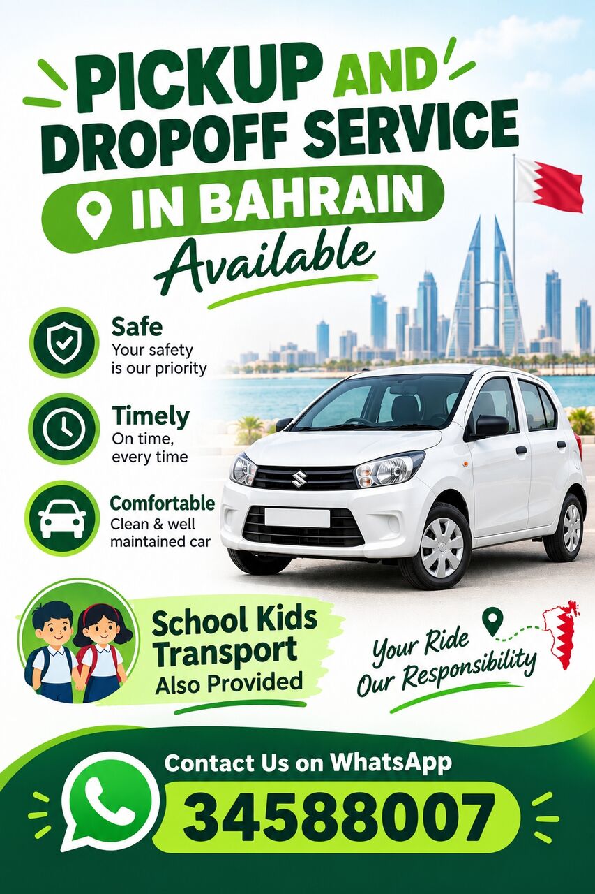 Manama, Job Seekers, Pickup And Dropoff Service Available