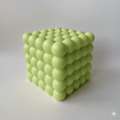 INR 399,  Green Bubble Cube Scented Candle For Party & Festivals