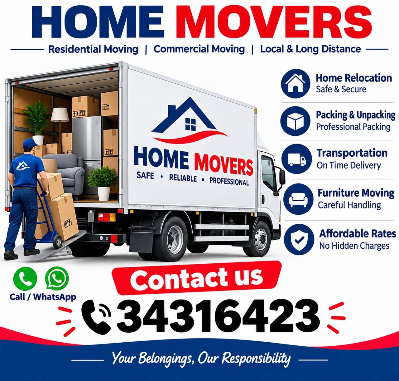 Juffair, Labor/Moving, Movers Pakers Bahrain