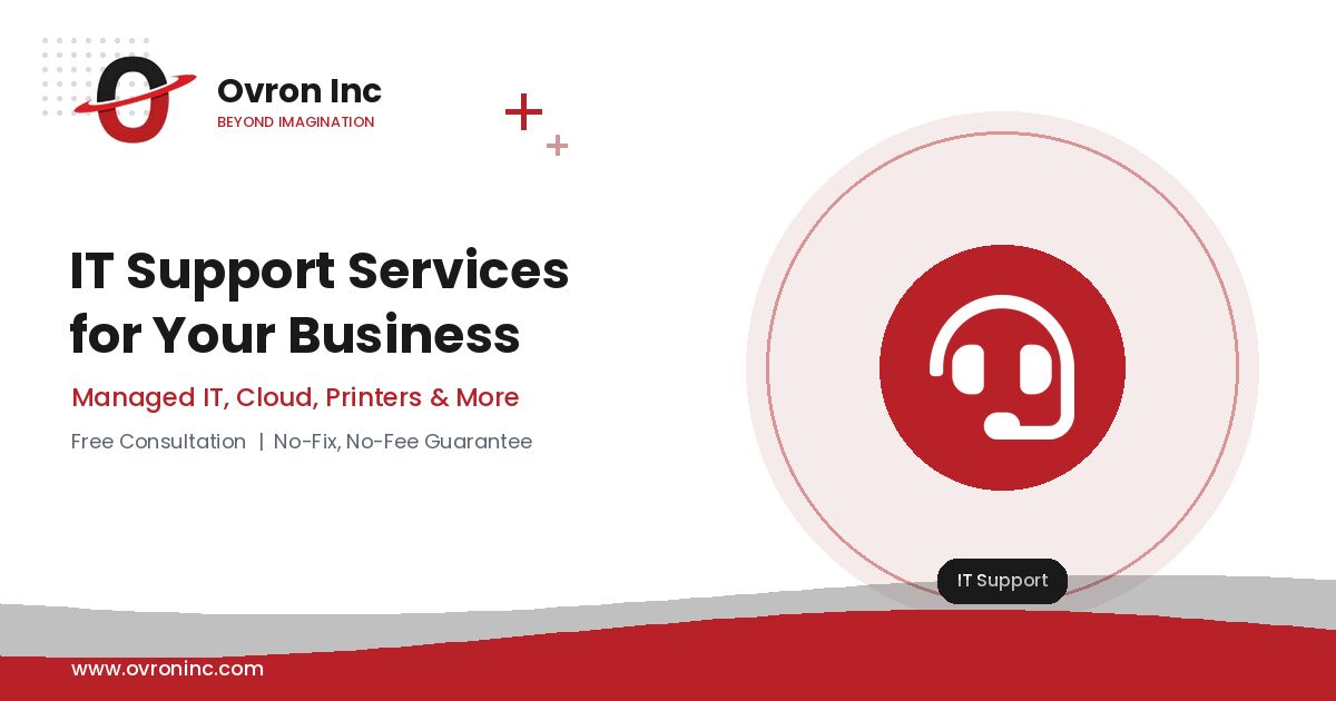 Dallas, Computer, IT Support Services For Small & Medium Businesses | Ovron Inc