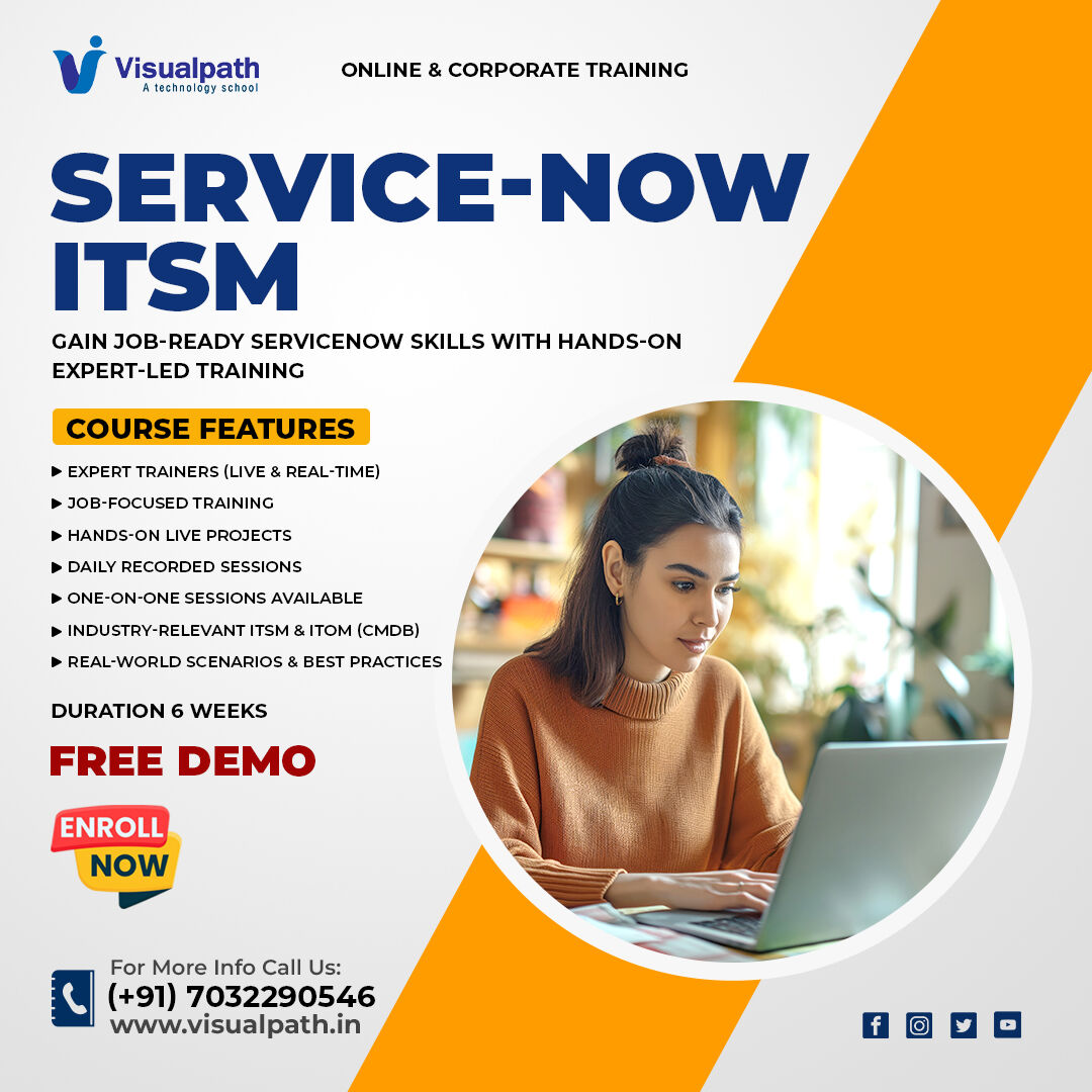 Hyderabad, Education, Best ServiceNow Online Training | ServiceNow Course