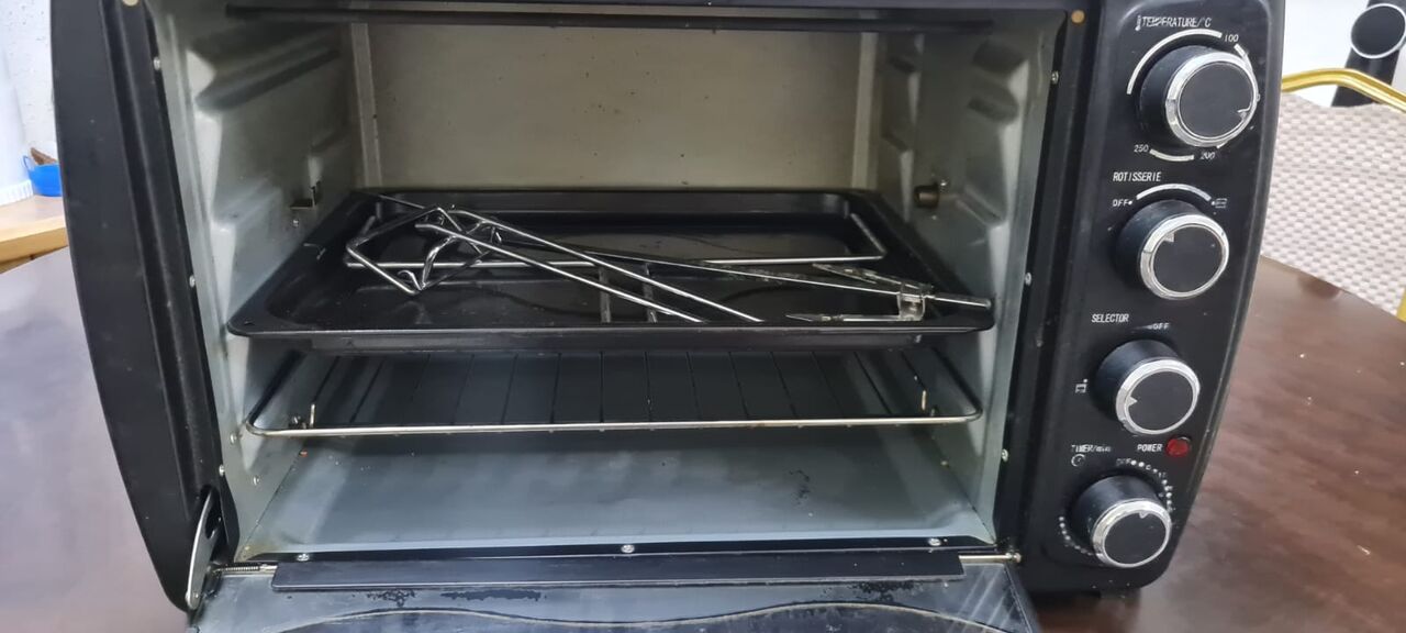 Al Iskan, Appliances, SAR 185,  Geepas 38L Oven & Grill | Rotisserie