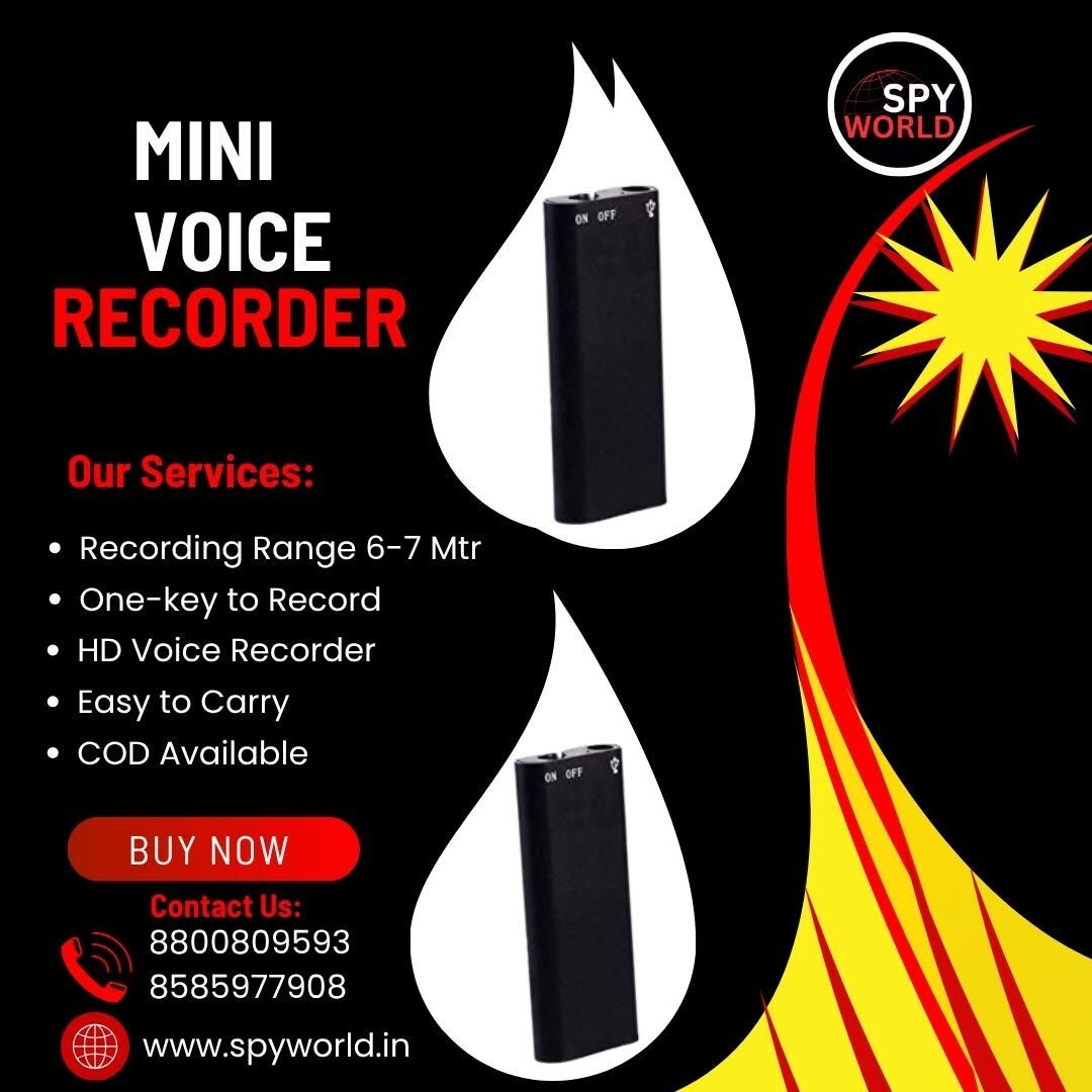 New Delhi, Electronics, INR 1599,  Hidden Recording Devices In GK II New Delhi By Spy World