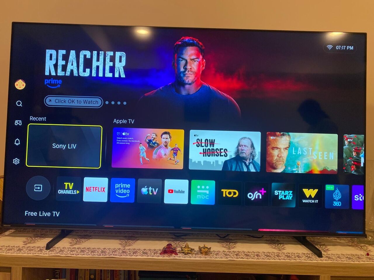 Juffair, Electronics, BHD 220,  65" Hisense QLED TV (Model: 65Q7N / 65Q7Q) &ndash; Excellent Condition