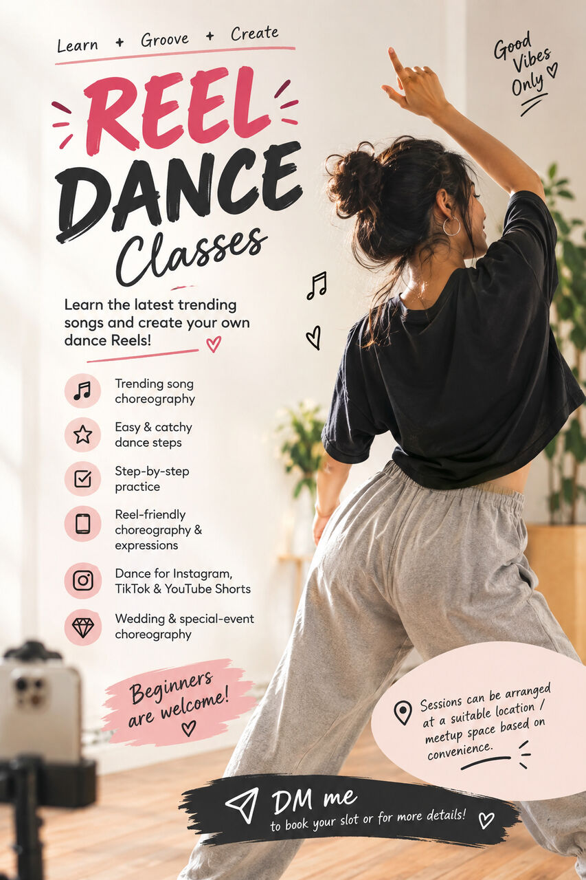 Riffa, Lessons Offered, 💃 DANCE FOR YOUR REELS! 🎶