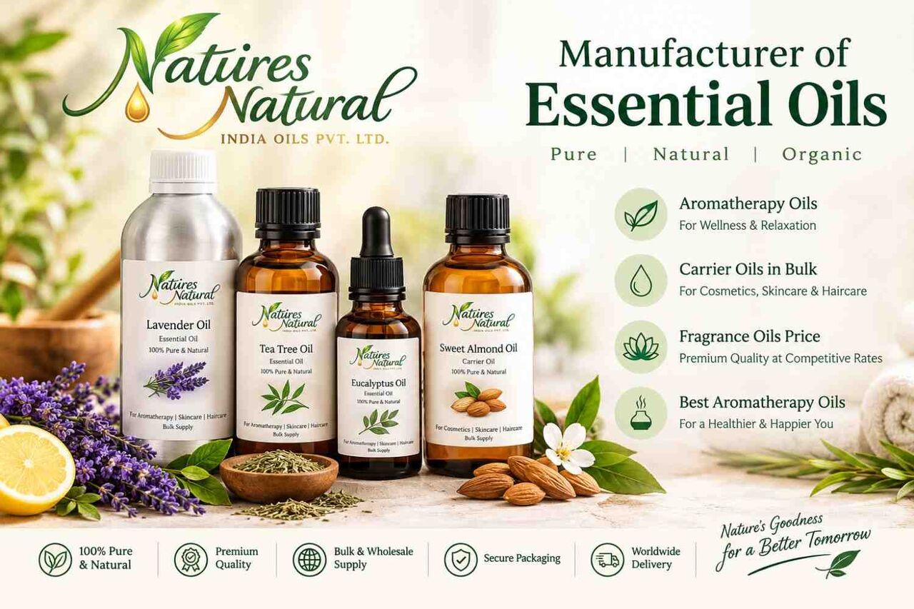 Ghaziabad, Health & Beauty Items, Manufacturer Of Essential Oils &ndash; Aromatherapy, Carrier & Fragrance Oils
