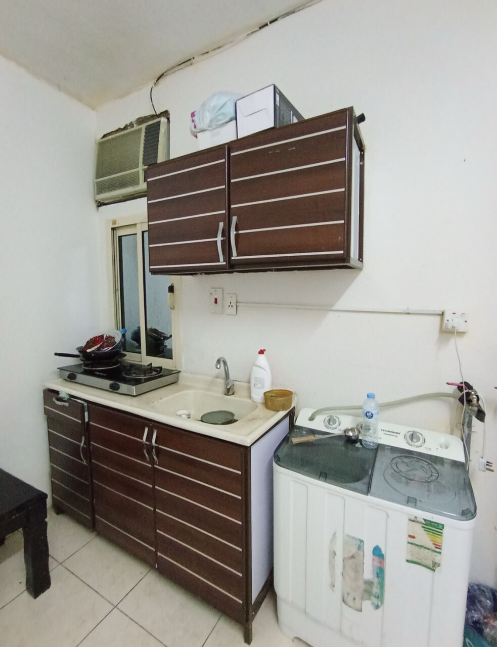 Jubail, Rooms for Rent, SAR 400/month,  1 BHK Apartment On Sharing Full Furnished Available For Rent