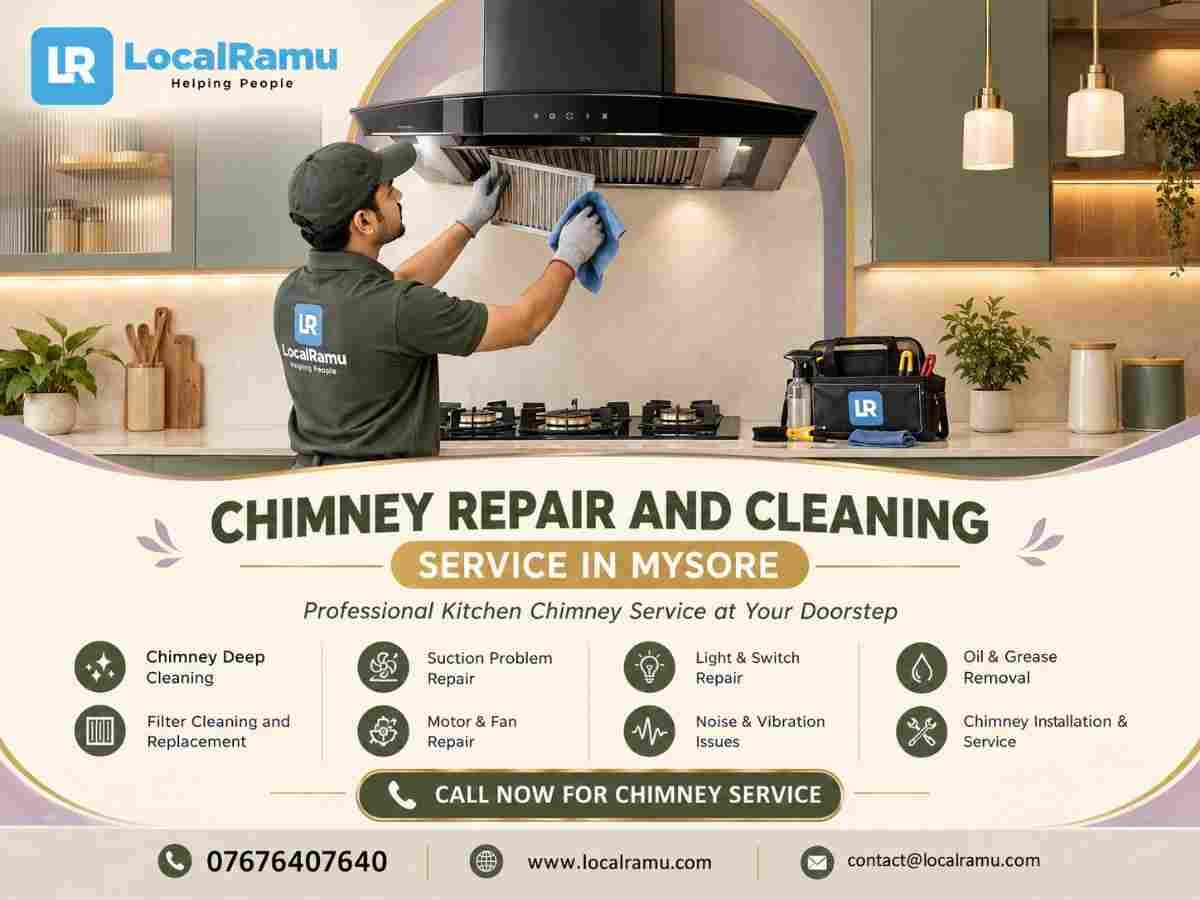 Bangalore, Appliance Repair, Expert Chimney Repair In Mysore LocalRamu