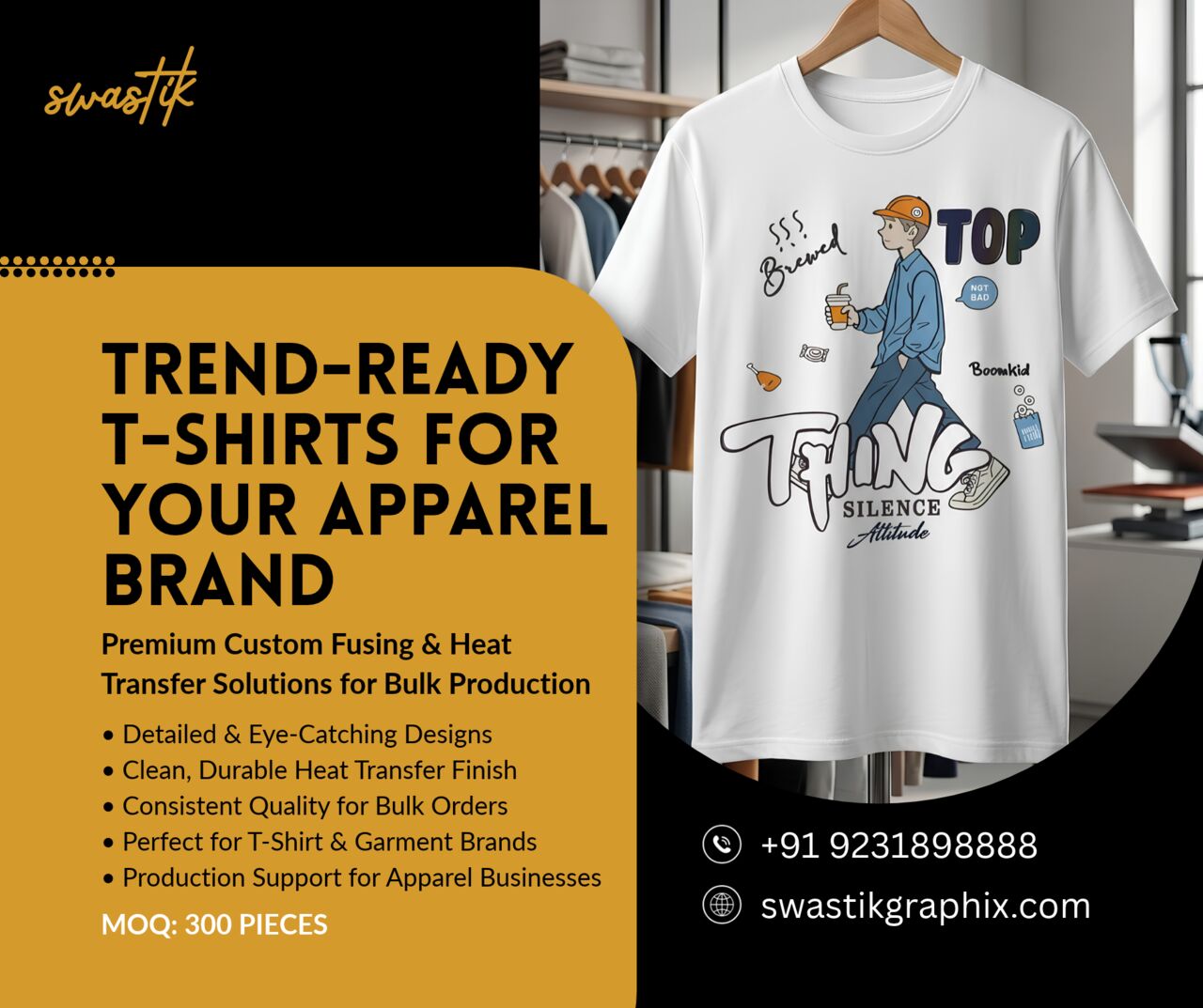 Kolkata, Wholesale Products, Best DTF Printing Services & Apparel Customization - Swastik Graphix