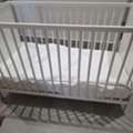 SAR 575,  IKEA SUNDVIK Baby Cot &ndash; White &ndash; 60&times;120 Cm