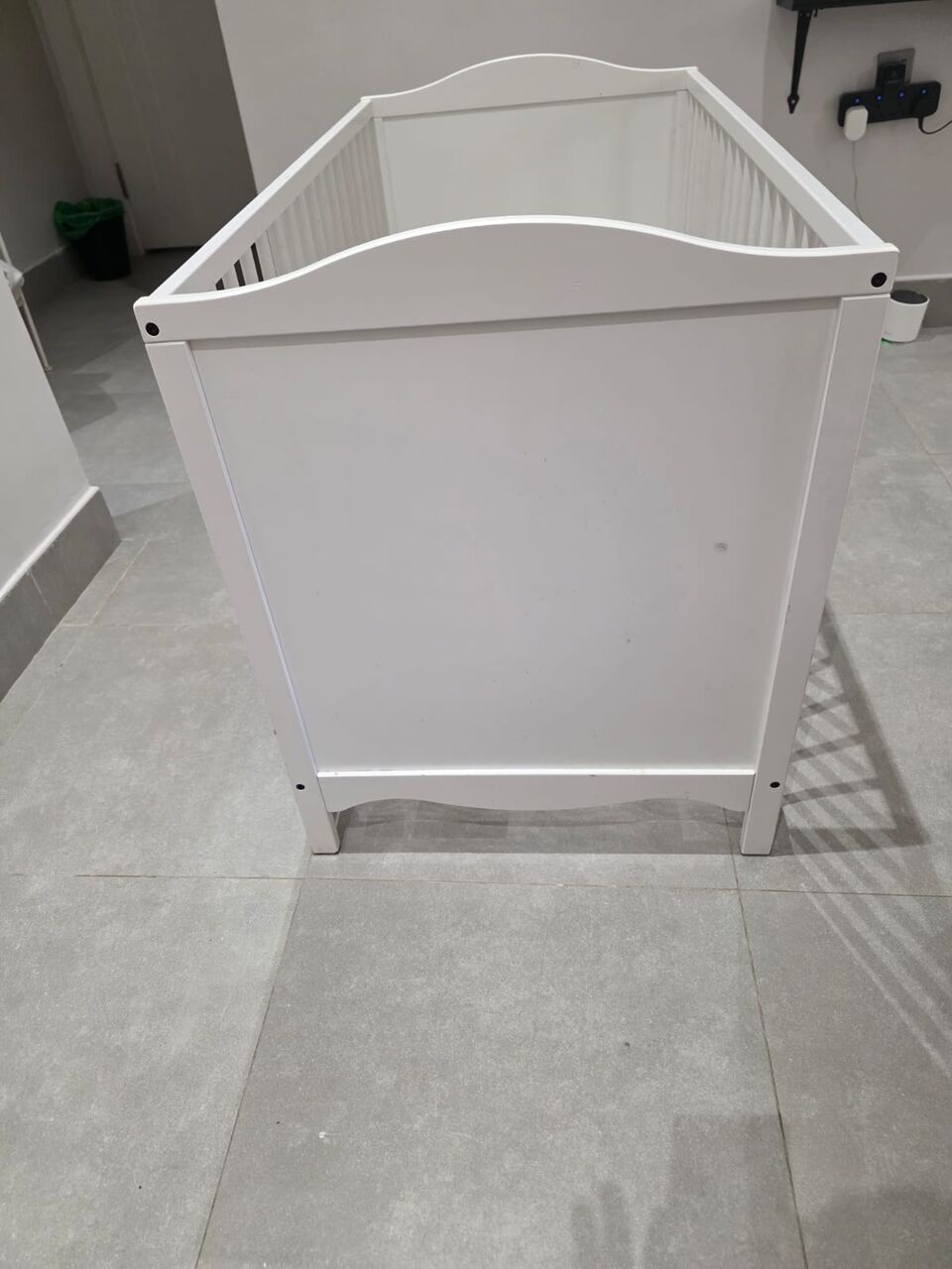 Riyadh, Baby & Kid Stuff, SAR 575,  IKEA SUNDVIK Baby Cot &ndash; White &ndash; 60&times;120 Cm