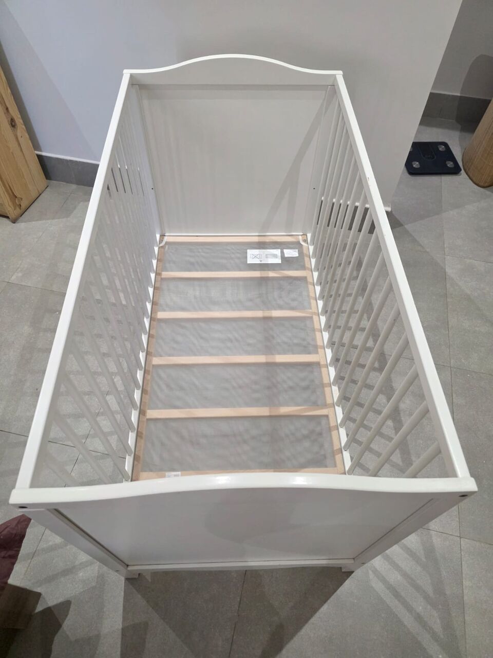 Riyadh, Baby & Kid Stuff, SAR 575,  IKEA SUNDVIK Baby Cot &ndash; White &ndash; 60&times;120 Cm
