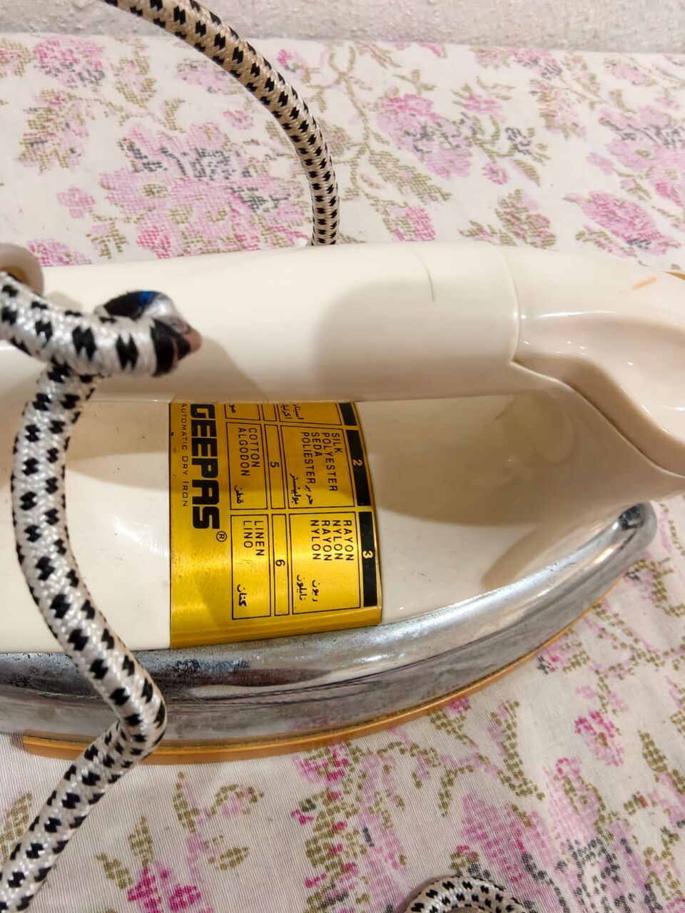 Jubail, Appliances, SAR 35,  Geepas Heavy-Duty Automatic Dry Iron &ndash; Perfect Working Condition