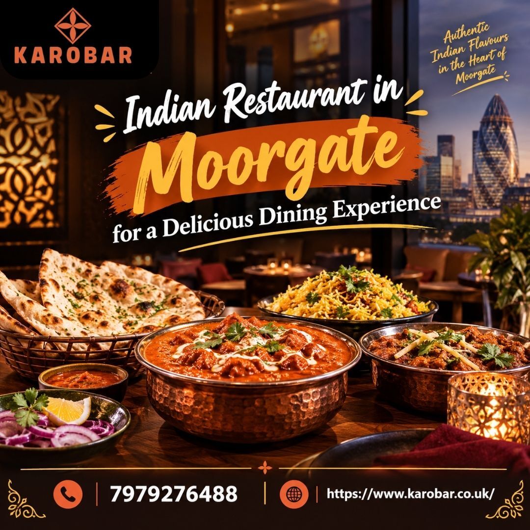 London, Food & Drink, Indian Restaurant In Moorgate For A Delicious Dining Experience