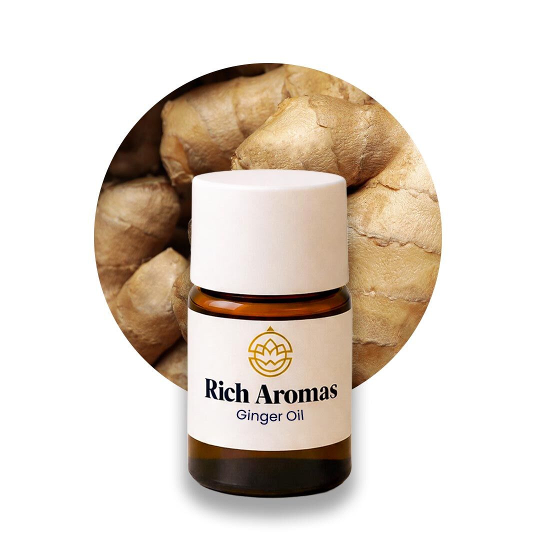 Mumbai, Health & Beauty Items, Ginger Essential Oil For Fragrance, Wellness & Personal Care - Rich Aromas