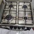 SAR 250,  4 Burner Gas Stove With Oven, 2 Single Beds, 3 Door Large Cupboard