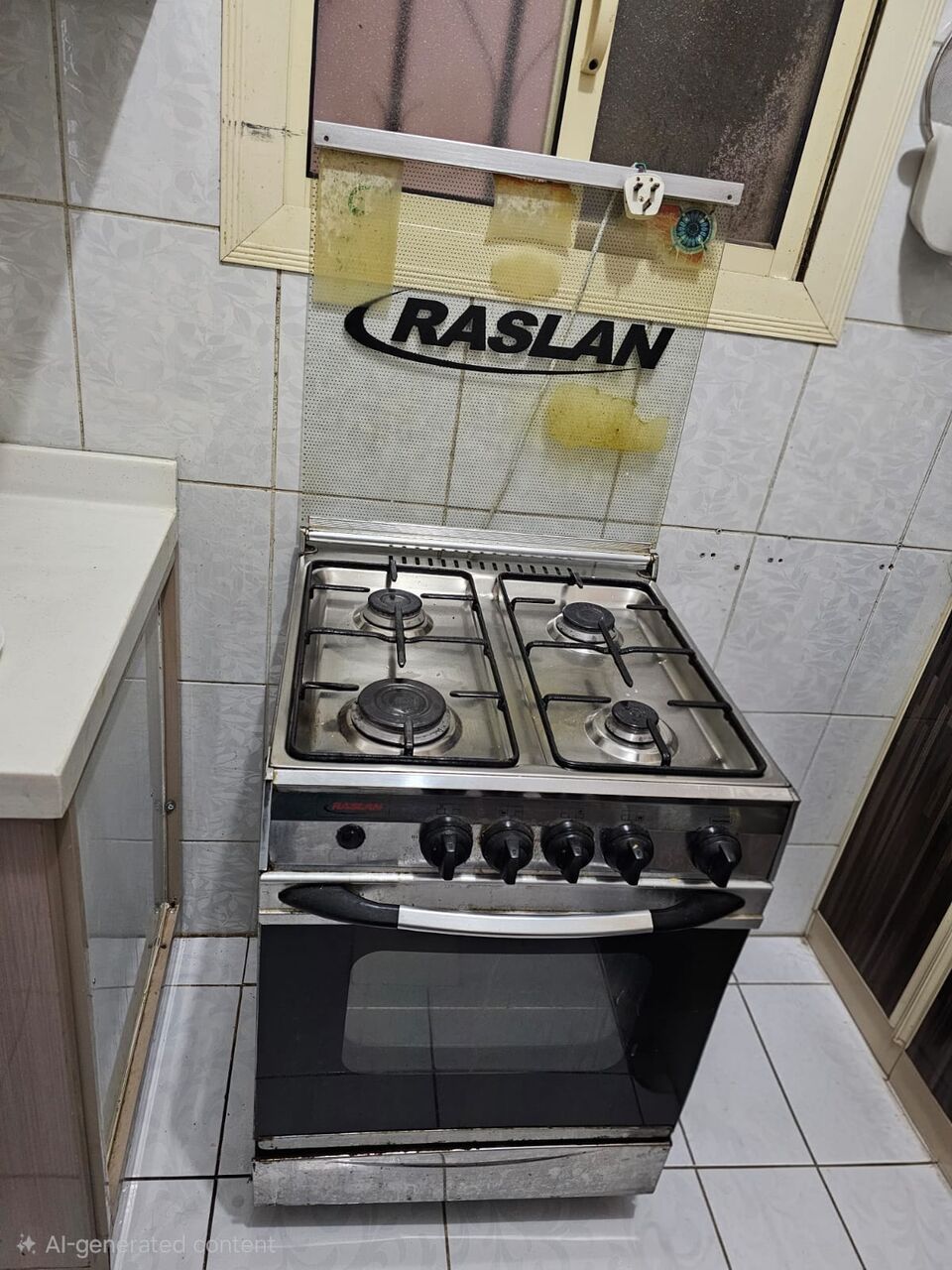Jeddah, Household Items, SAR 250,  4 Burner Gas Stove With Oven, 2 Single Beds, 3 Door Large Cupboard