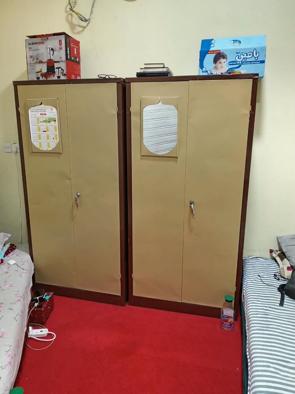 Al Malaz, Household Items, SAR 150450,  New Iron Almirah And Fridge