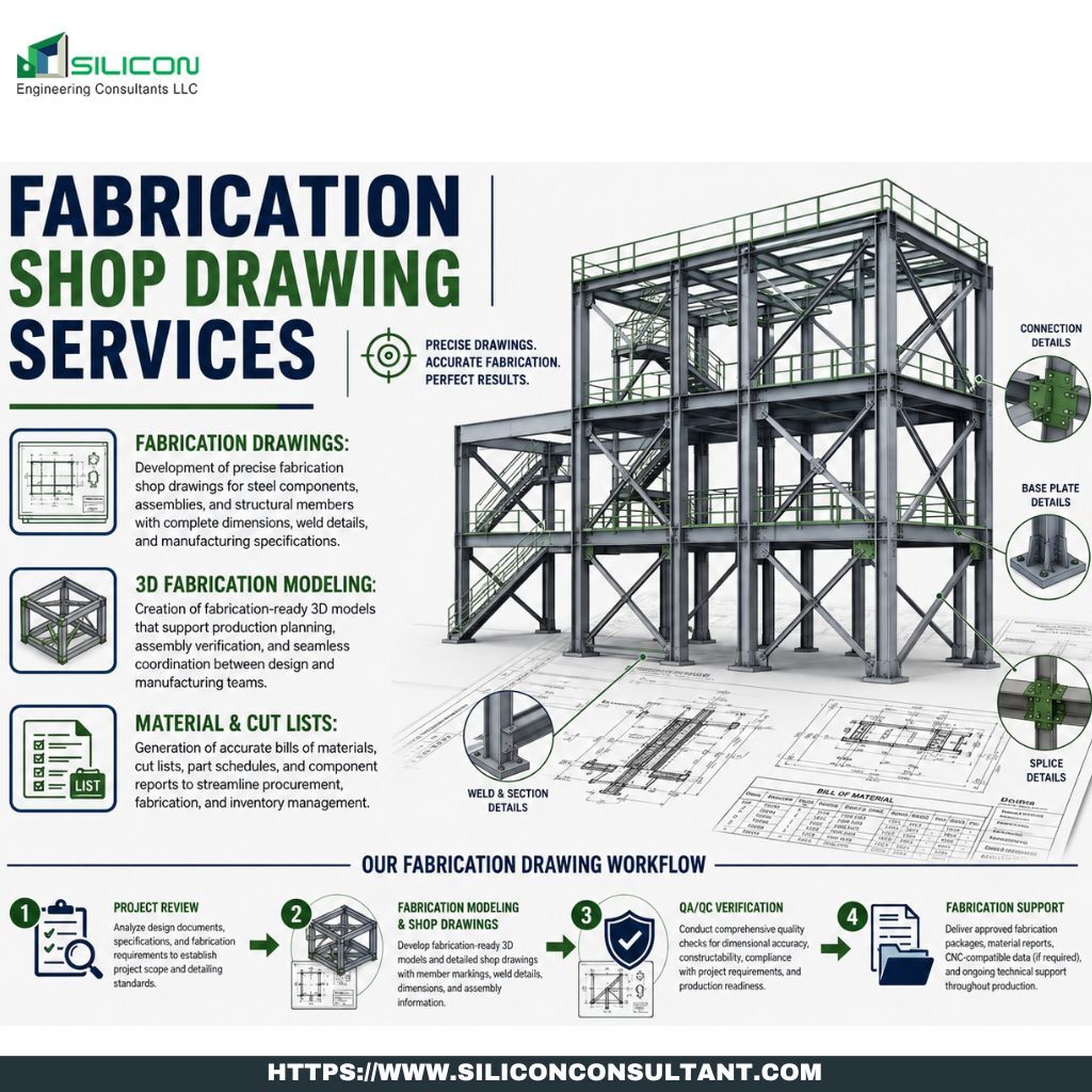 Miami, Construction, Quality Fabrication Shop Drawing Services Las Vegas For Smooth Fabrication Process