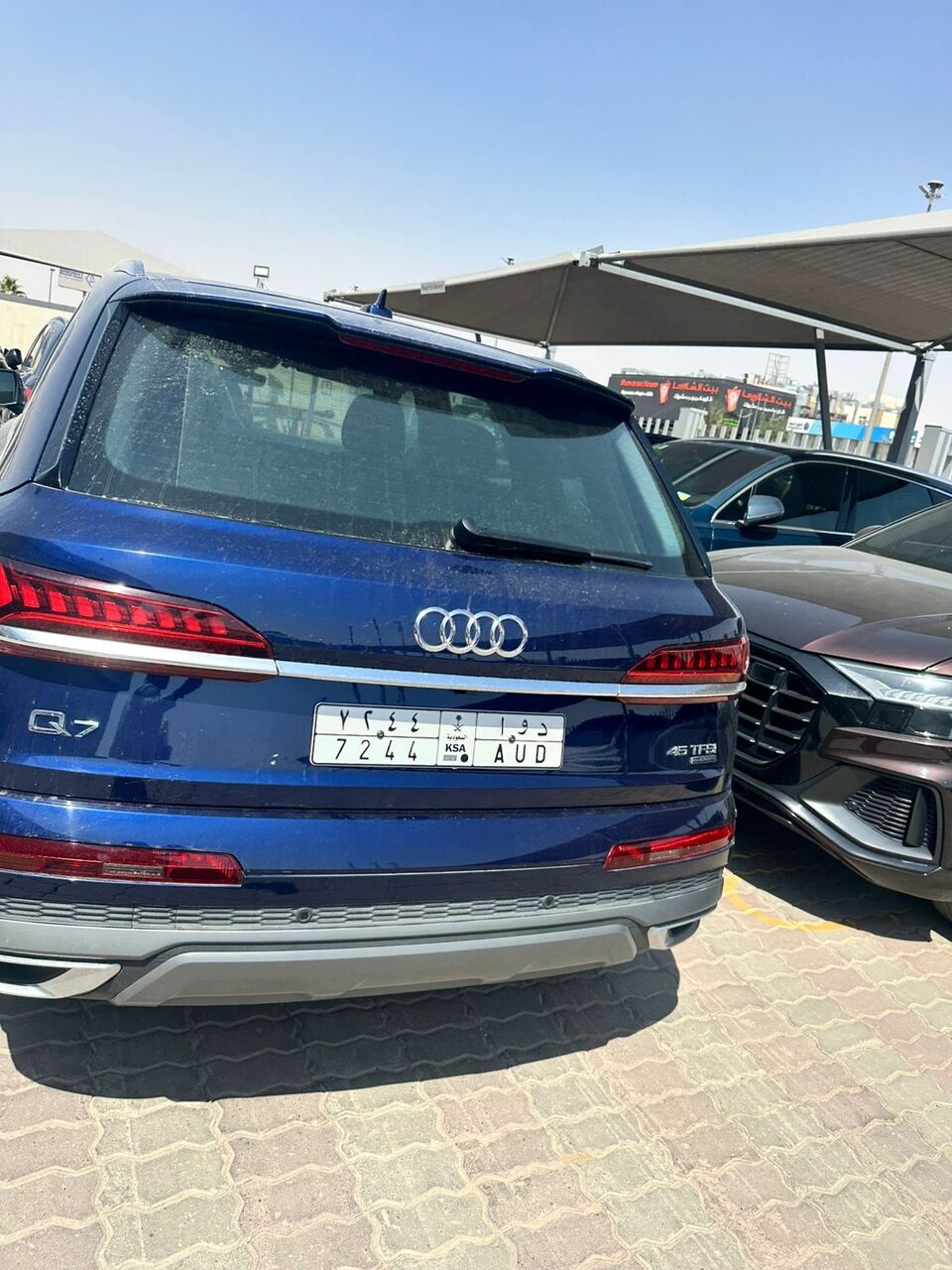 Olaya, Vehicle Lease Transfer, SAR 190000,  🚘Audi Q7 45 TFSI Quattro 2021 | 34,200 KM | Accident-Free | Scratch-Free | SAR 190,000