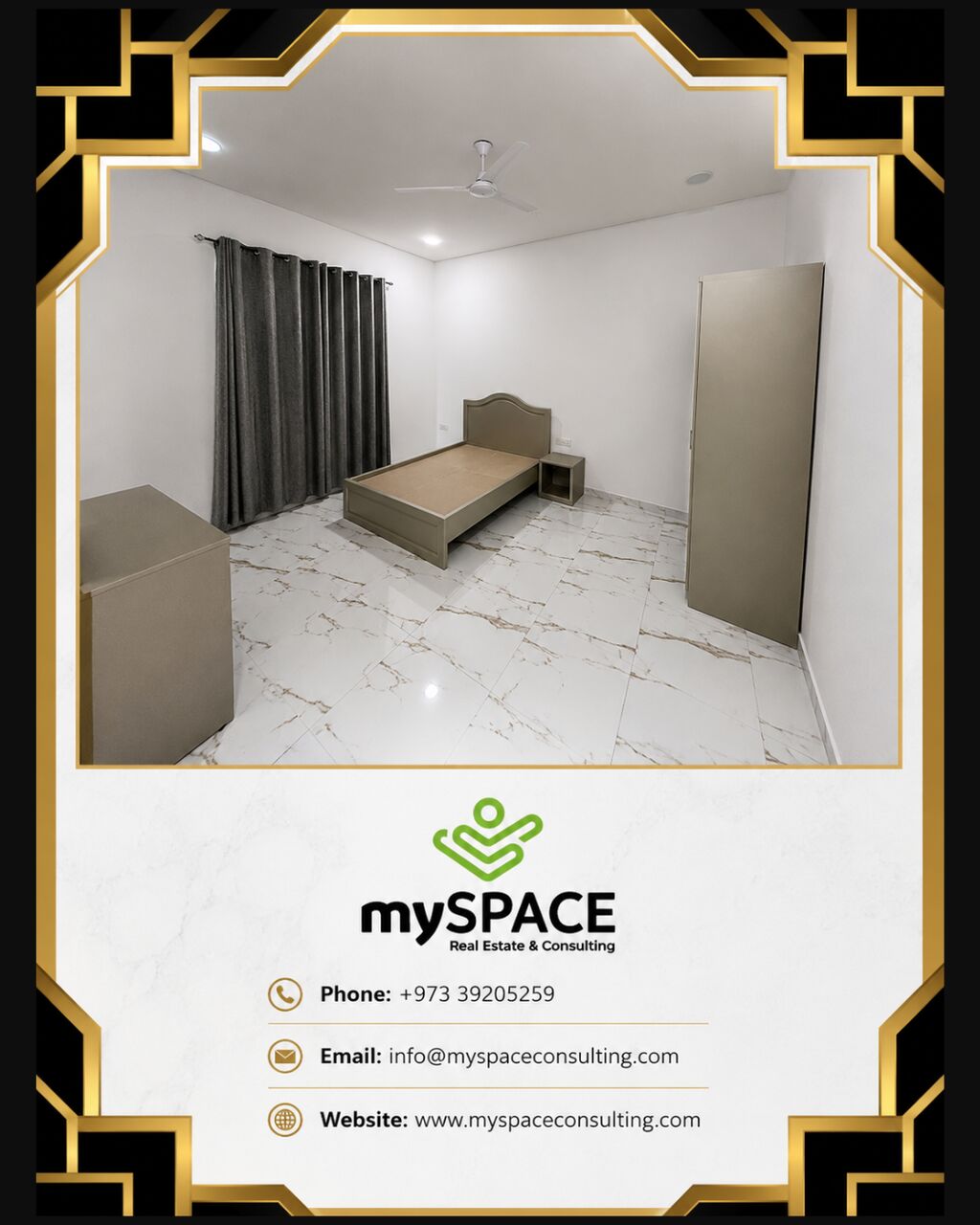 Saar, Apartments, Flats, Houses & Villas, BHD 180/month,  Furnished,  Studio,  BRAND NEW STUDIO FOR RENT NEAR SAAR | CLOSE TO ALOSRA, BUDAIYA HIGHWAY