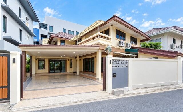 Bangkok, Villas, THB 59999,  150 Sq. Feet,  น้ำไม่ท่วม  MRTสุทธิสาร 950ม. คฤหาสน์เดี่ย