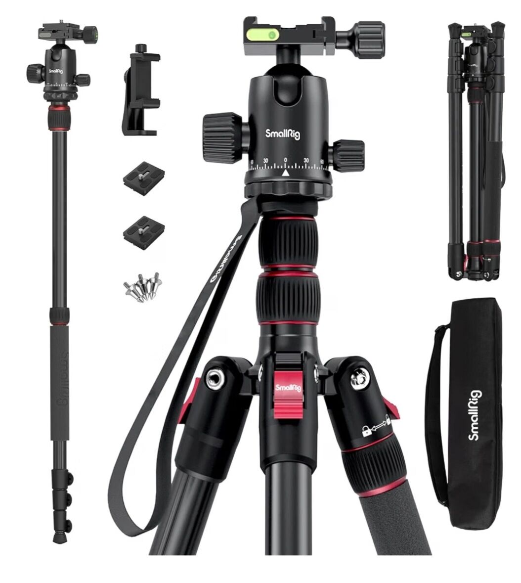 Riyadh, Photo & Video, SAR 250,  SmallRig CT-20 Alloy Tripod - New Packed