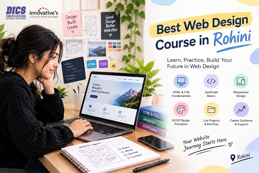 Rohini, Education, Turn Your Creativity Into Web Skills With Training In Rohini