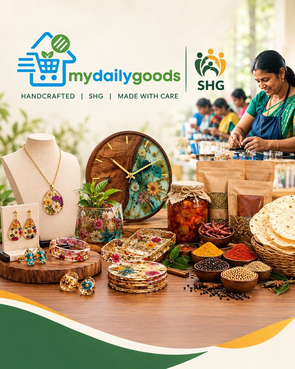 Meerut, Business, Join MyDailyGoods And Grow Your SHG Business Online. 0% Commission