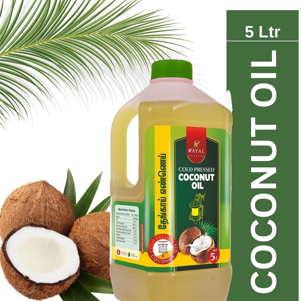 Mumbai, Food, INR 1800,  What Is The Coconut Oil Price For A 5 Litre Pack Online?