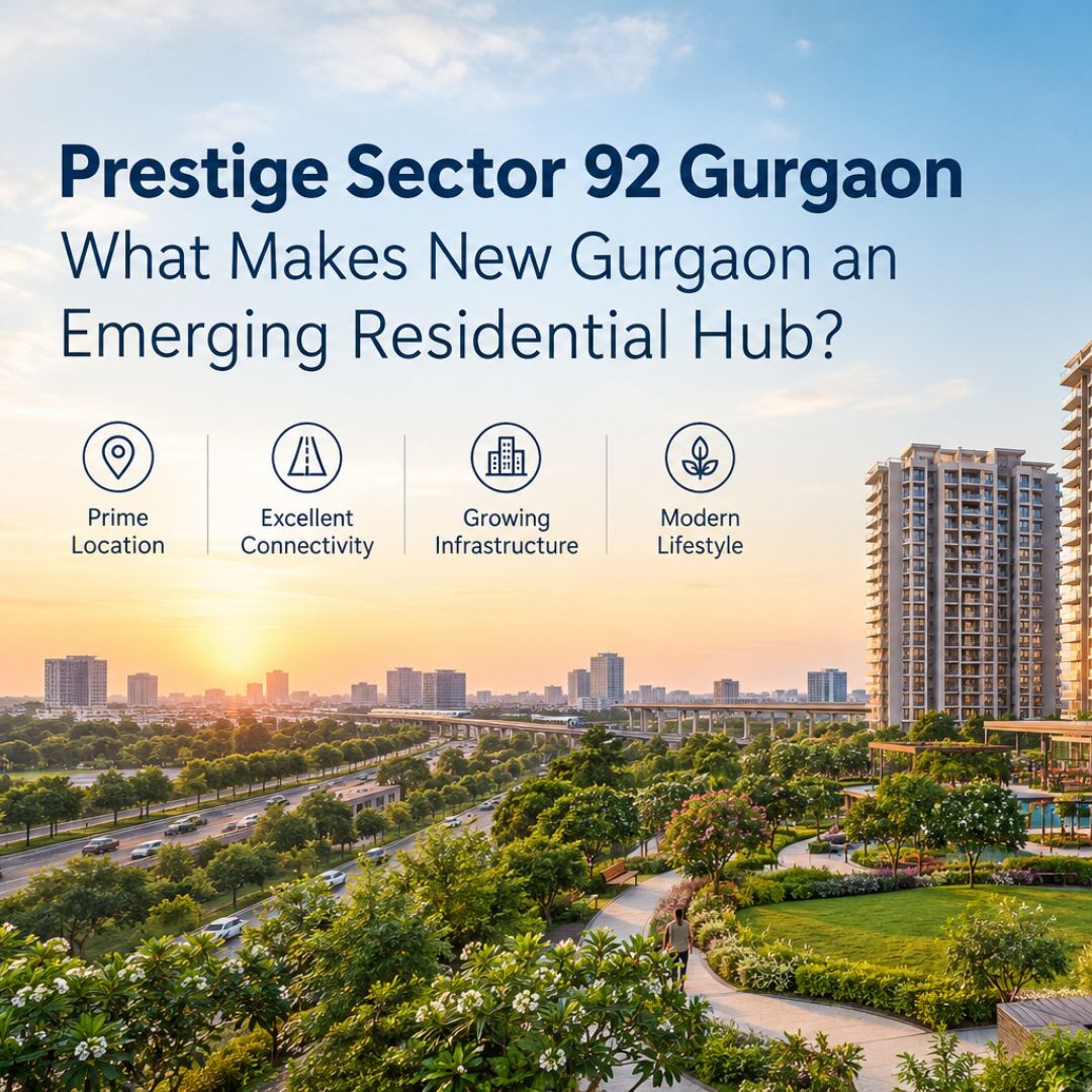 Gurugram, Real Estate For Sale, INR 1,  3 BR,  Prestige Group Residential Project In Gurgaon