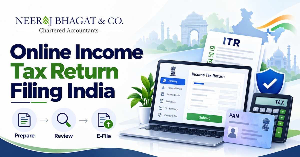 New Delhi, Business, Income Tax Return Preparation And E-Filing Support Across India