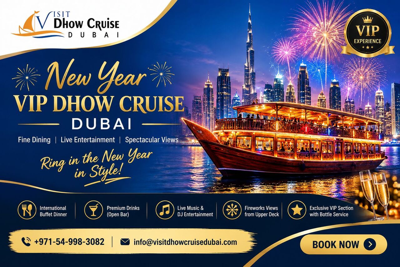 Dubai, Travel, Celebrate Midnight Aboard Dubai&rsquo;s Most Exclusive Dhow Cruise