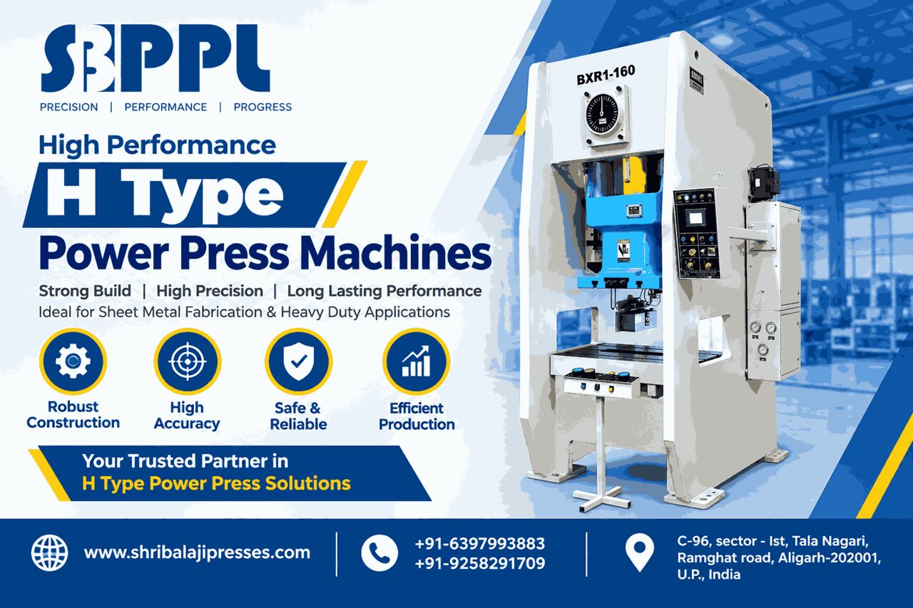 Lucknow, Business, H Type Power Press Machines