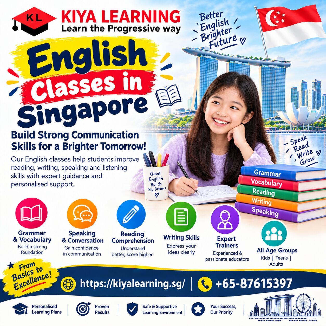 Singapore, Education, English Classes In Singapore