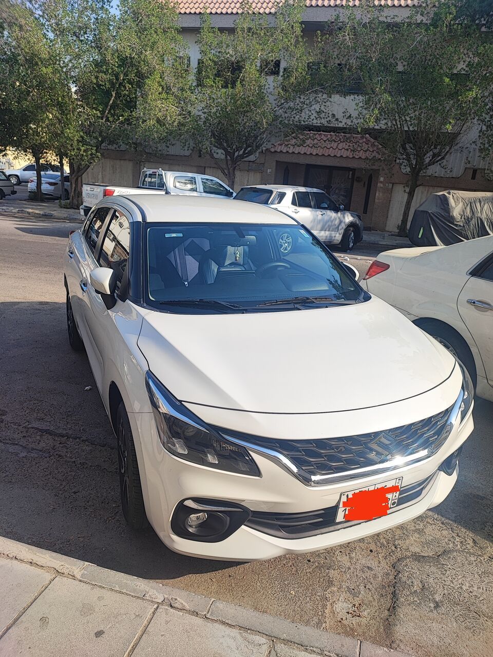 Thuqbah, Vehicles, Cars & Trucks , SA 45000,  Suzuki Baleno,  2025,  Automatic,  17000 KM,  White Suzuji Baleno GLX  Full Option 17000KM