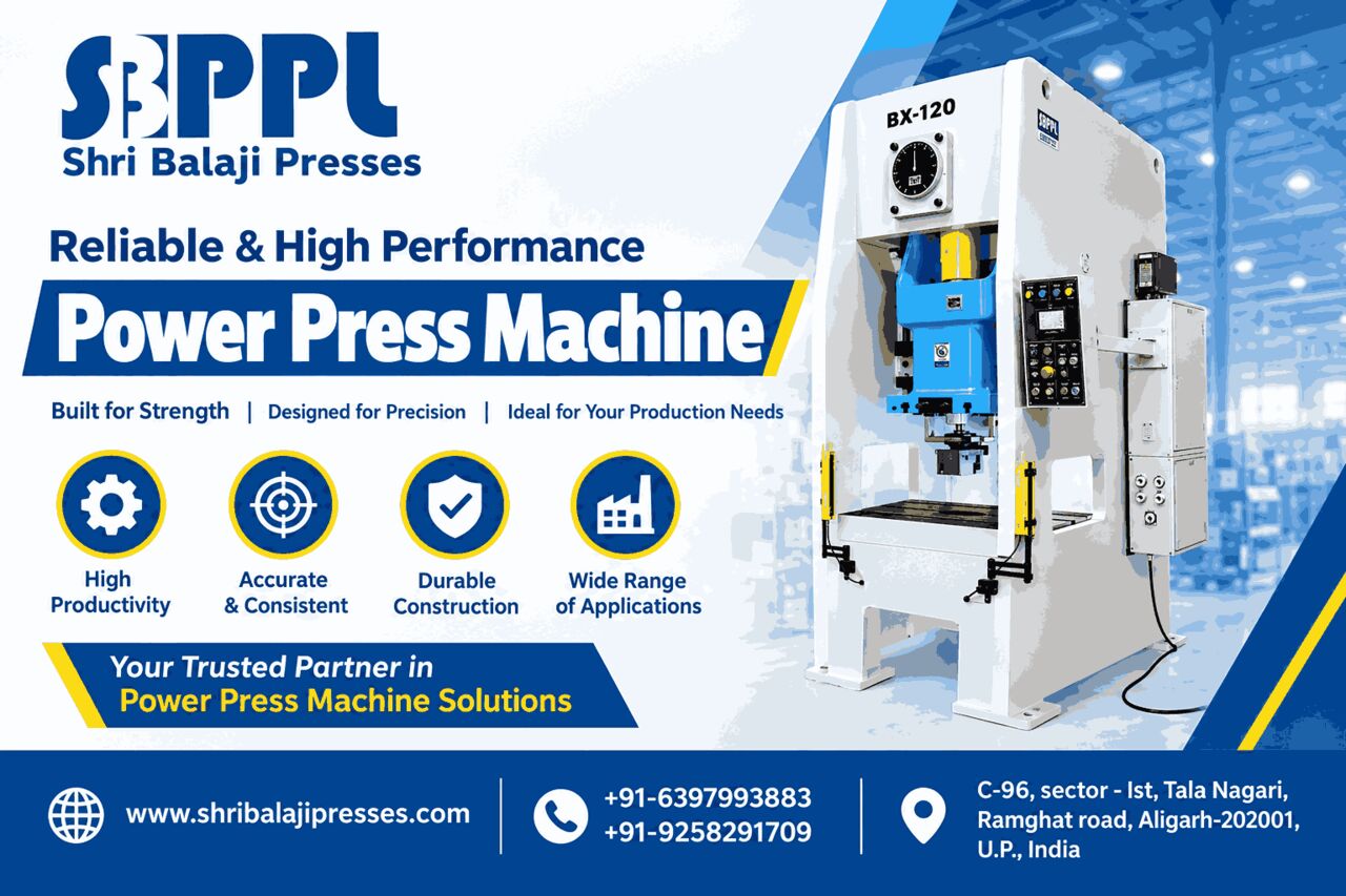 Lucknow, Business, Power Press Machine