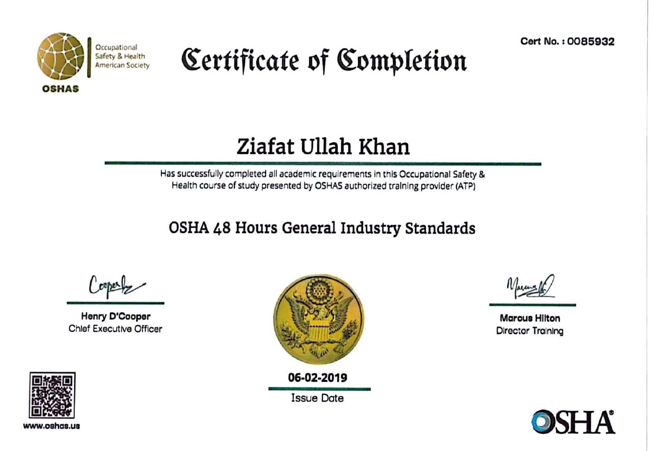 Turaif, Job Seekers, Safety Officer
