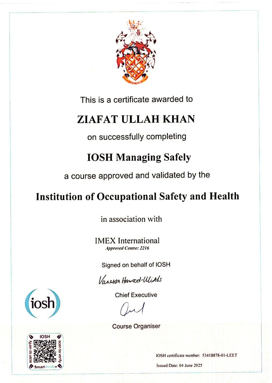 Turaif, Job Seekers, Safety Officer