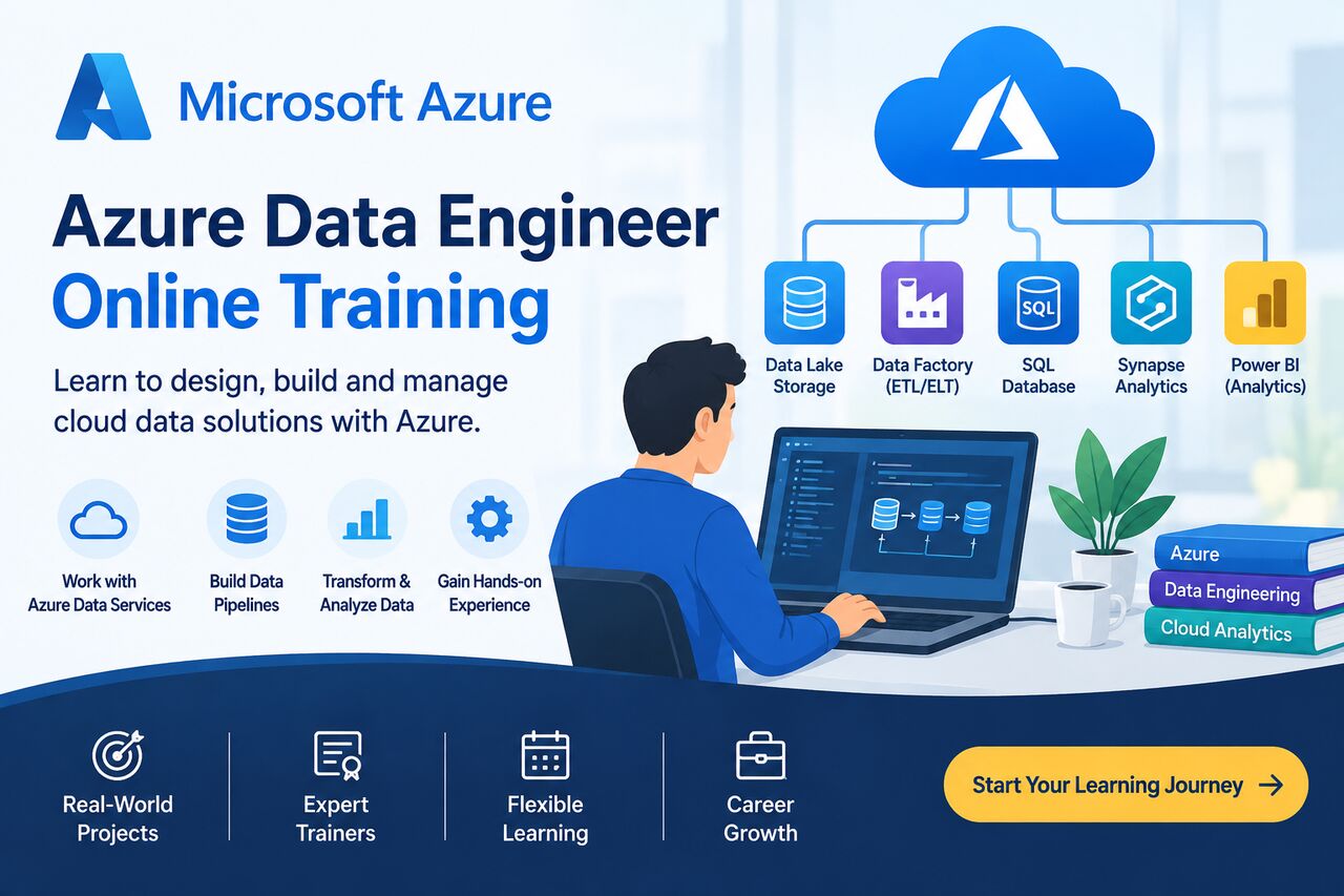 Hyderabad, Lessons Offered, Learn Azure Data Engineering Through Online Training
