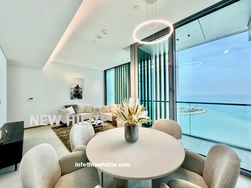 Daiya, Apartments, Flats, Houses & Villas, KWD 1200/month,  3 BR,  Brand New 3BR Sea View Apartment For Rent In Daiya, Kuwait