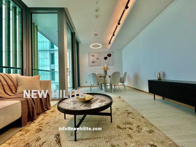 Daiya, Apartments, Flats, Houses & Villas, KWD 1200/month,  3 BR,  Brand New 3BR Sea View Apartment For Rent In Daiya, Kuwait
