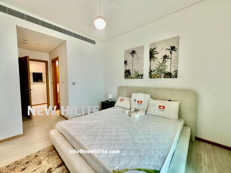 Daiya, Apartments, Flats, Houses & Villas, KWD 1200/month,  3 BR,  Brand New 3BR Sea View Apartment For Rent In Daiya, Kuwait