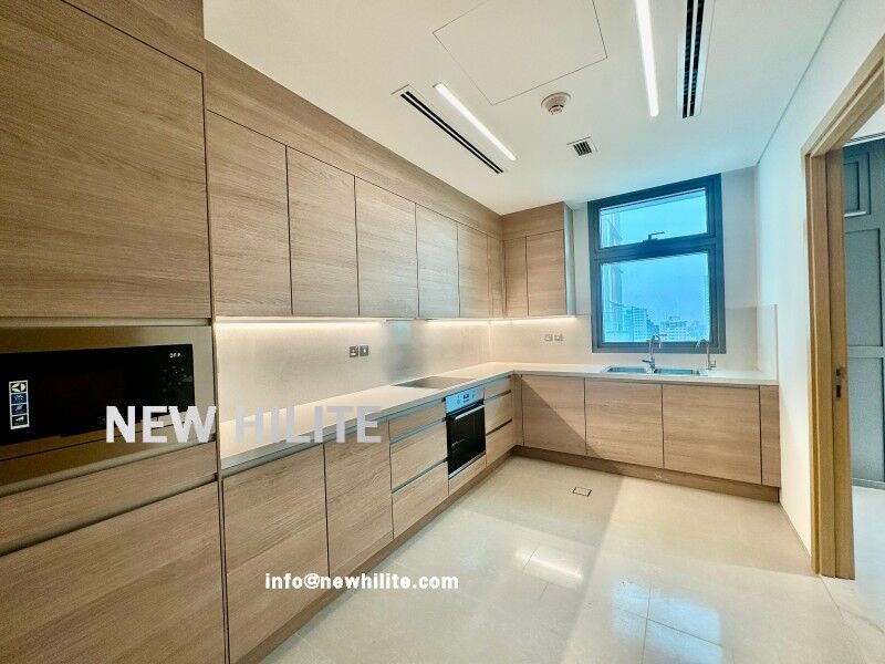 Daiya, Apartments, Flats, Houses & Villas, KWD 1200/month,  3 BR,  Brand New 3BR Sea View Apartment For Rent In Daiya, Kuwait