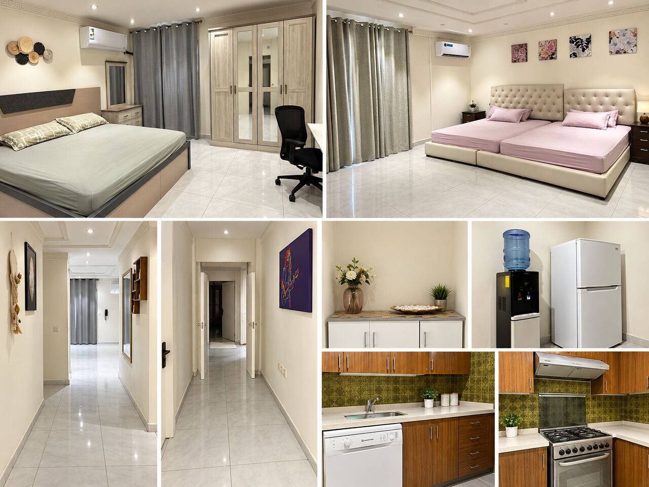 Olaya, Housing Exchanges, SAR 74000/year,  2 BR,  400 Sq. Meter,  Fully Furnished 2BHK Apartment In Sahara Compound Olaya Street Riyadh For Rent