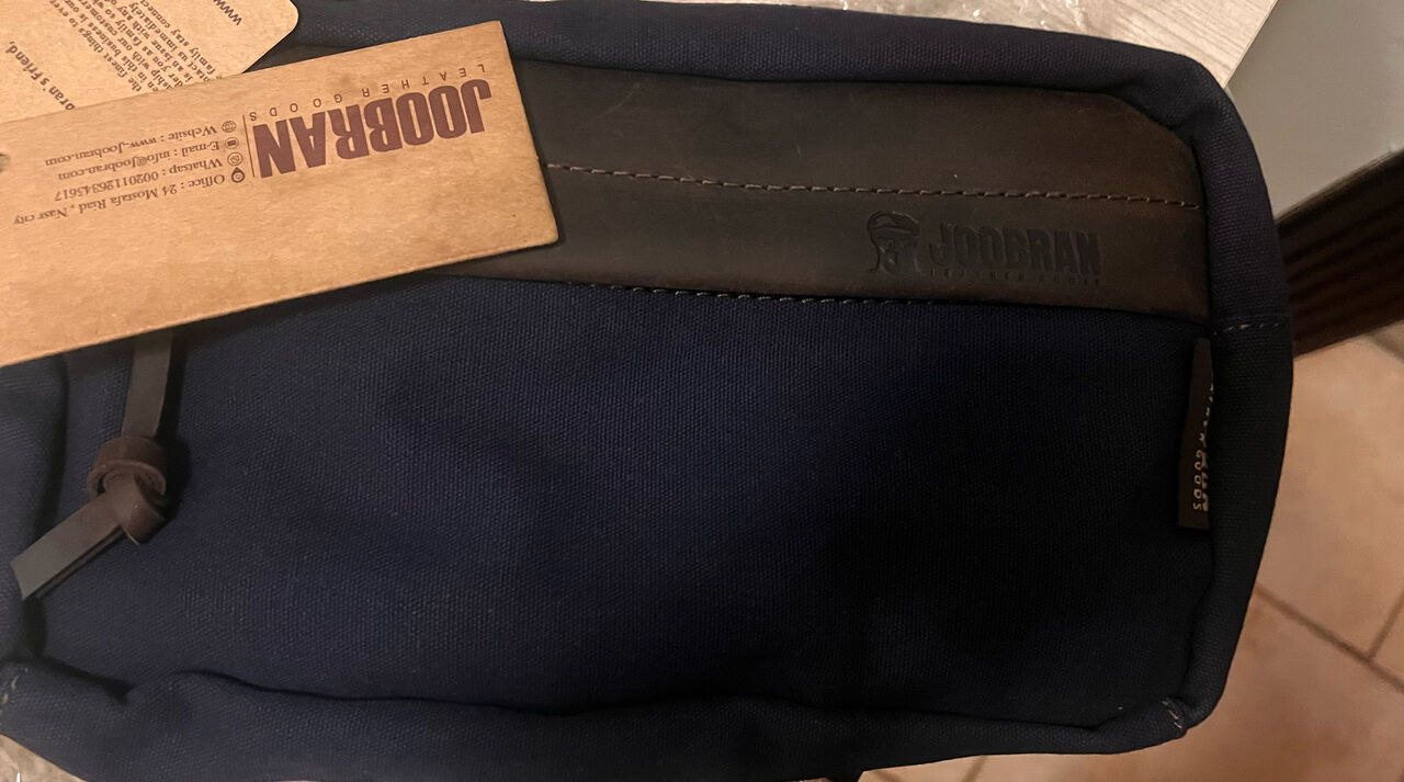 Khobar, Clothing & Accessories, SAR 250,  New Waist Men Bag Natural Leather Joobran  Original Brand For Sale